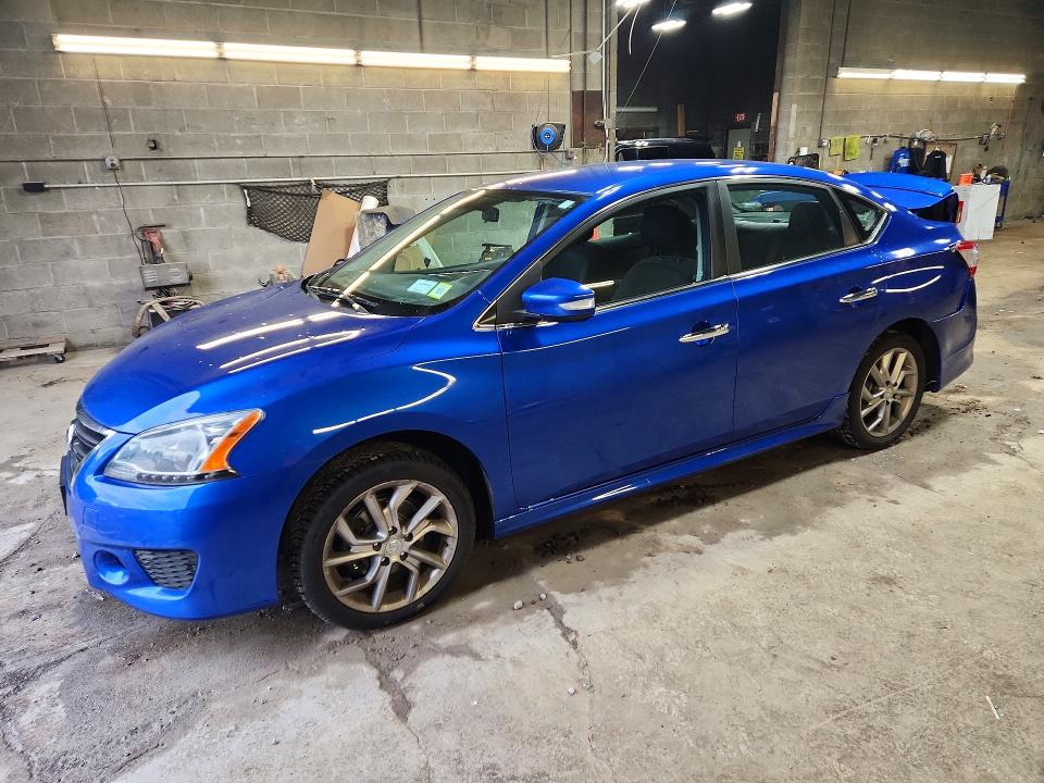 72609006 :رقم المزاد ، 3N1AB7AP2FY309313 vin ، 2015 Nissan Sentra مزاد بيع