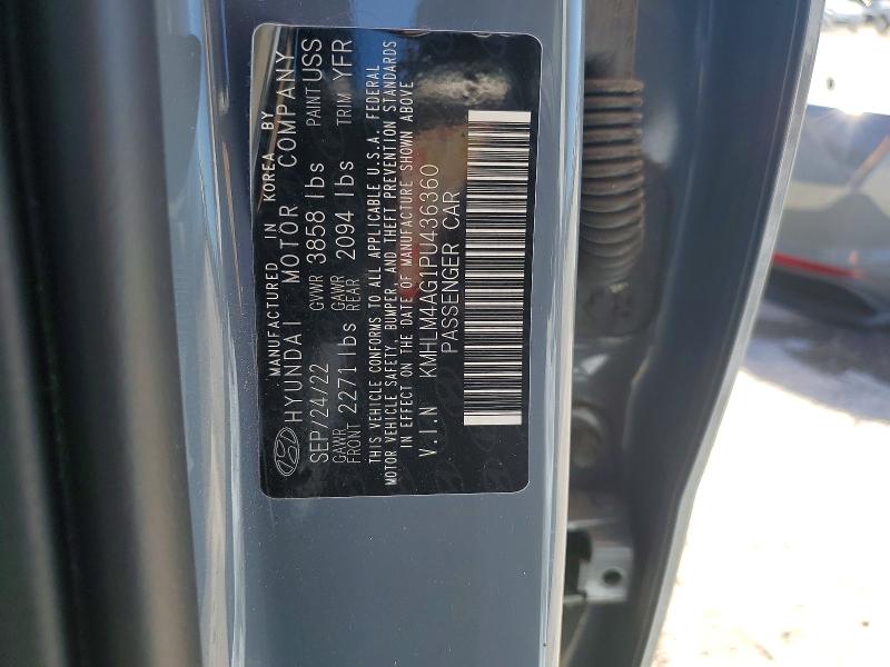 Продаж на аукціоні авто 2023 Hyundai Elantra, vin: KMHLM4AG1PU436360, номер лоту: 71427936