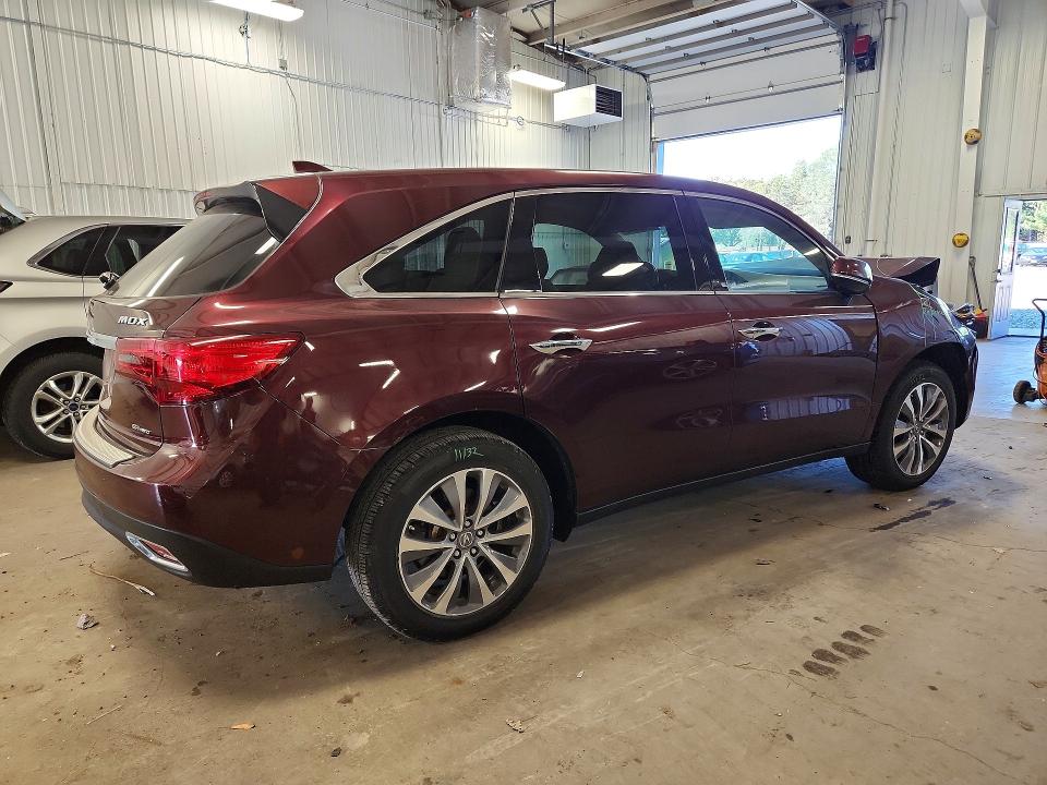 70835706 :رقم المزاد ، 5FRYD4H43EB040666 vin ، 2014 Acura Mdx مزاد بيع