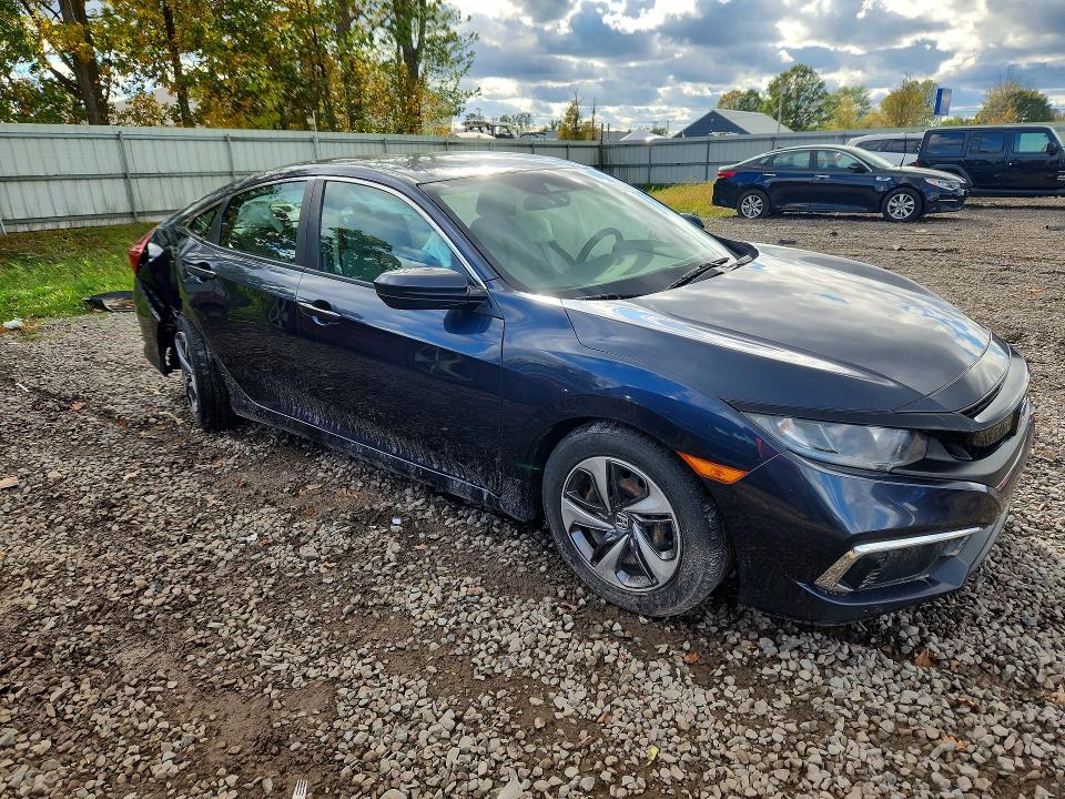 2020 Honda Civic მანქანა იყიდება აუქციონზე, vin: 19XFC2F6XLE027386, აუქციონის ნომერი: 71353596