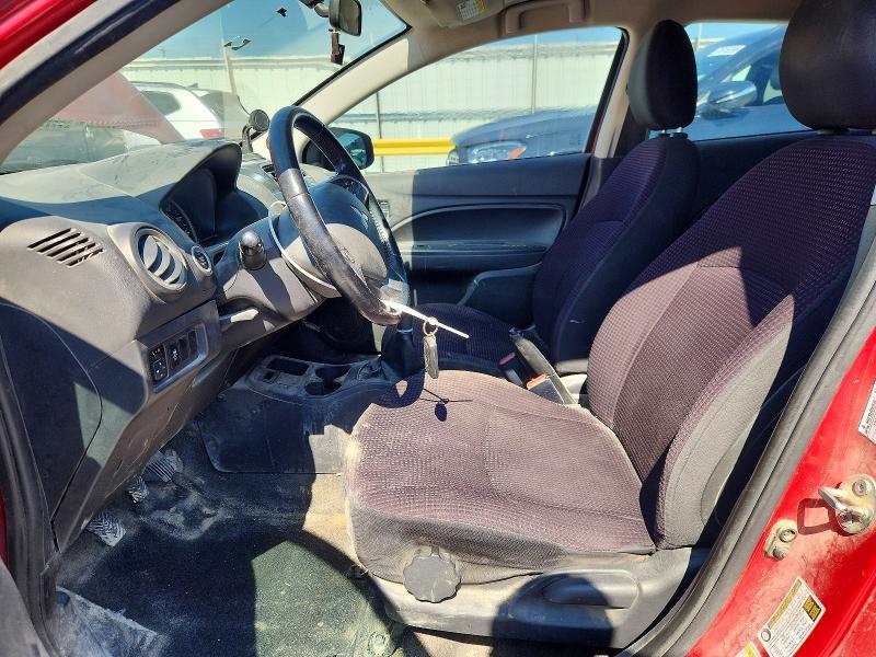 72125526 :رقم المزاد ، ML32A4HJ1EH008002 vin ، 2014 Mitsubishi Mirage مزاد بيع