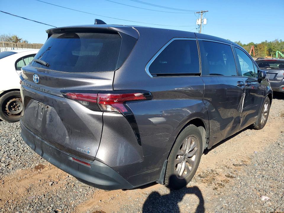 Продажа на аукционе авто 2021 Toyota Sienna, vin: 5TDKRKEC1MS014991, номер лота: 71418936