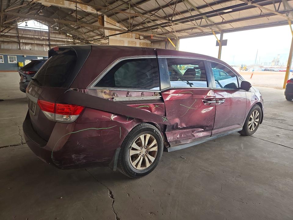 2016 Honda Odyssey მანქანა იყიდება აუქციონზე, vin: 5FNRL5H41GB074445, აუქციონის ნომერი: 73840576