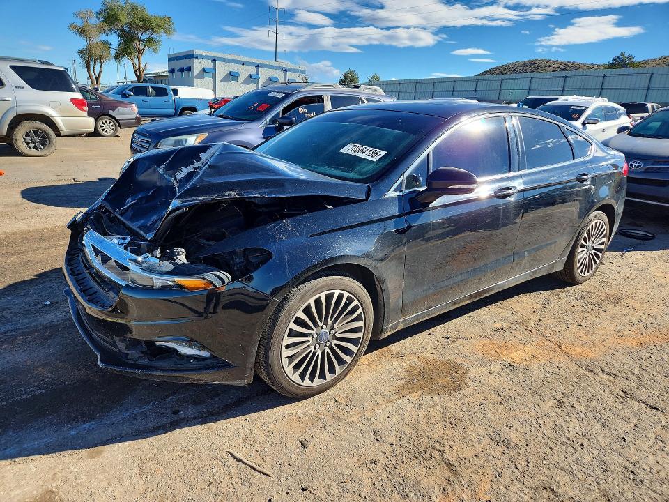 70664186 :رقم المزاد ، 3FA6P0D96JR219583 vin ، 2018 Ford Fusion مزاد بيع