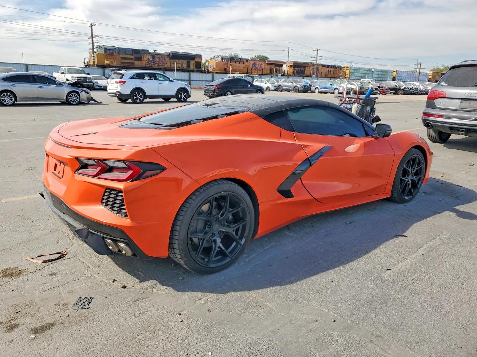 70919196 :رقم المزاد ، 1G1YB2D4XM5112991 vin ، 2021 Chevrolet Corvette مزاد بيع