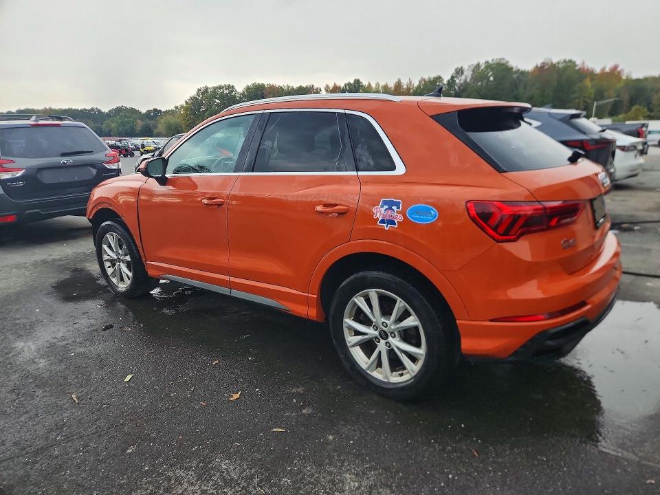 72754966 :رقم المزاد ، WA1DECF35P1106822 vin ، 2023 Audi Q3 مزاد بيع