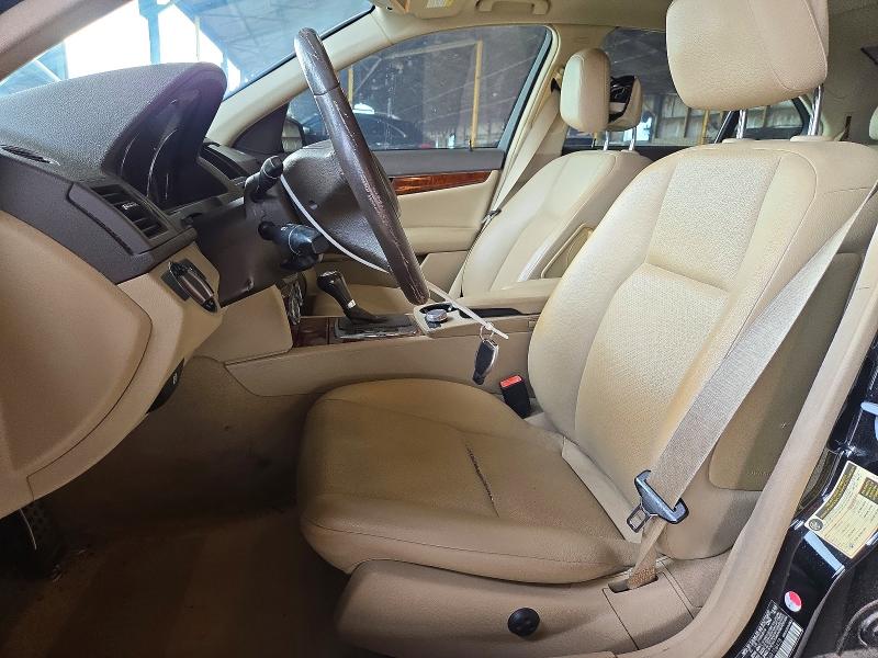 2010 Mercedes-benz C მანქანა იყიდება აუქციონზე, vin: WDDGF5EB0AR108478, აუქციონის ნომერი: 73735466