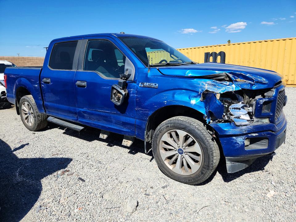 2018 Ford F150 მანქანა იყიდება აუქციონზე, vin: 1FTEW1EP5JKD55946, აუქციონის ნომერი: 72138626