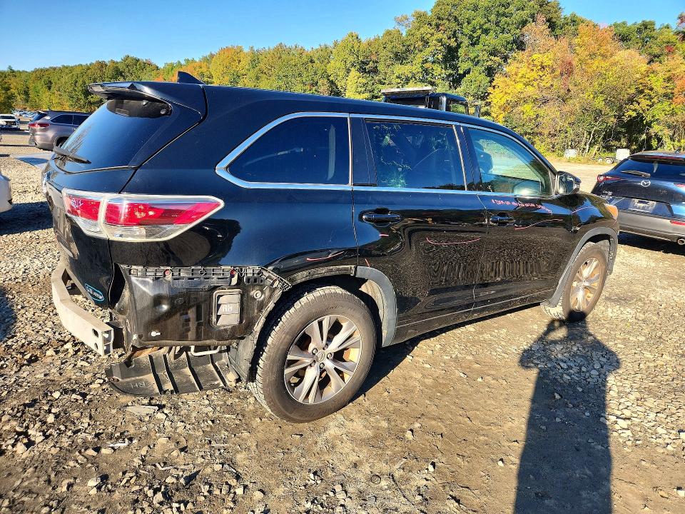 Продажа на аукционе авто 2014 Toyota Highlander, vin: 5TDBKRFH3ES039707, номер лота: 72017556