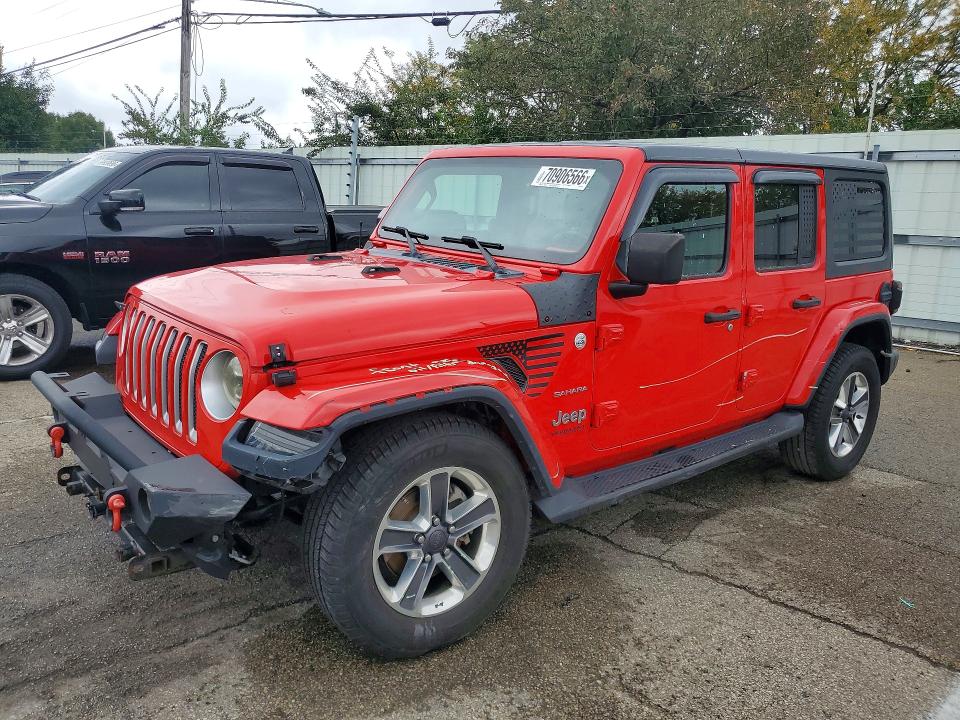 Auction sale of the 2020 Jeep Wrangler Unlimited, vin: 1C4HJXEN4LW293951, lot number: 70906566
