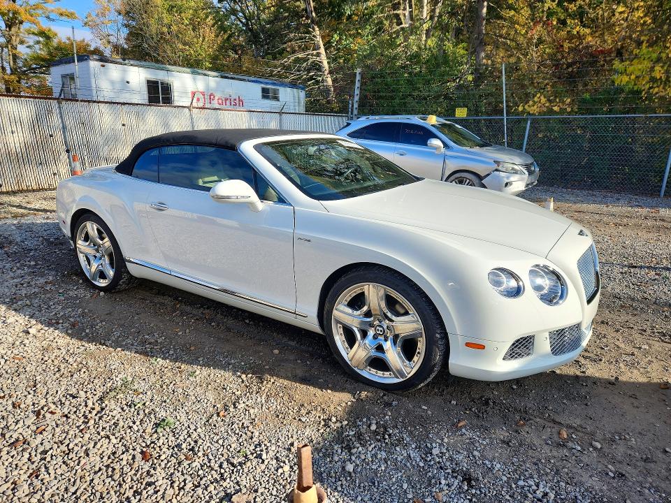 Aukcja sprzedaży 2013 Bentley Continental, vin: SCBGU3ZA5DC084842, numer aukcji: 72980106