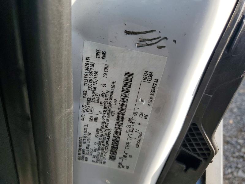 Продаж на аукціоні авто 2023 Ford Transit, vin: 1FTYE1C82PKA89046, номер лоту: 71684486