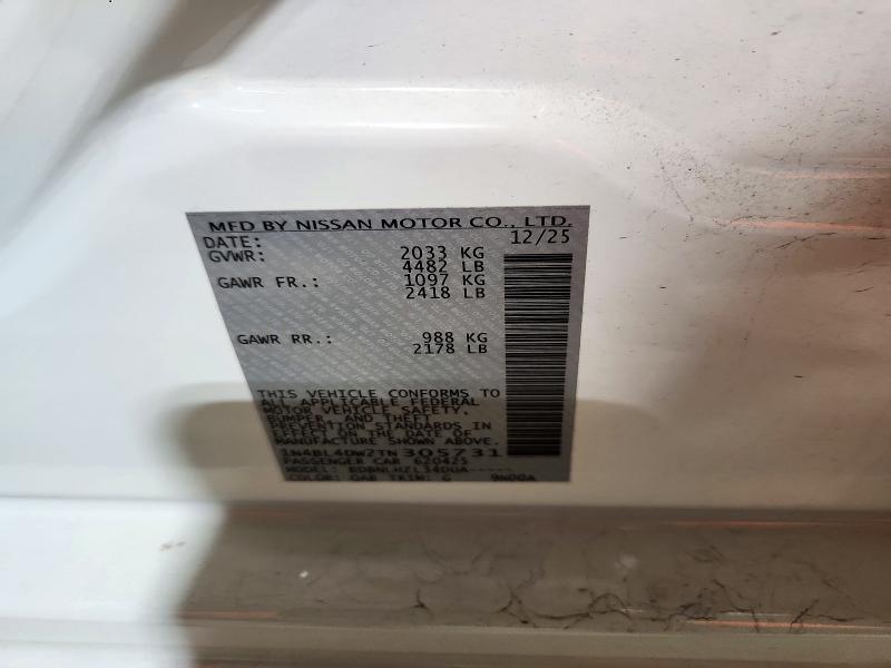 2026 Nissan Altima მანქანა იყიდება აუქციონზე, vin: 1N4BL4DW2TN305731, აუქციონის ნომერი: 72015816