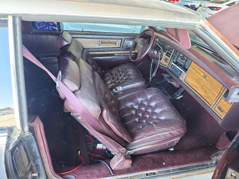 1985 Cadillac Eldorado მანქანა იყიდება აუქციონზე, vin: 1G6EL5782FE602080, აუქციონის ნომერი: 72043326