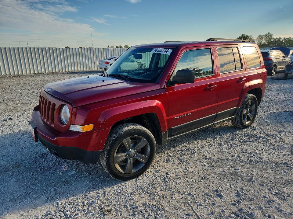 2015 Jeep Patriot მანქანა იყიდება აუქციონზე, vin: 1C4NJRFB2FD317716, აუქციონის ნომერი: 70382766