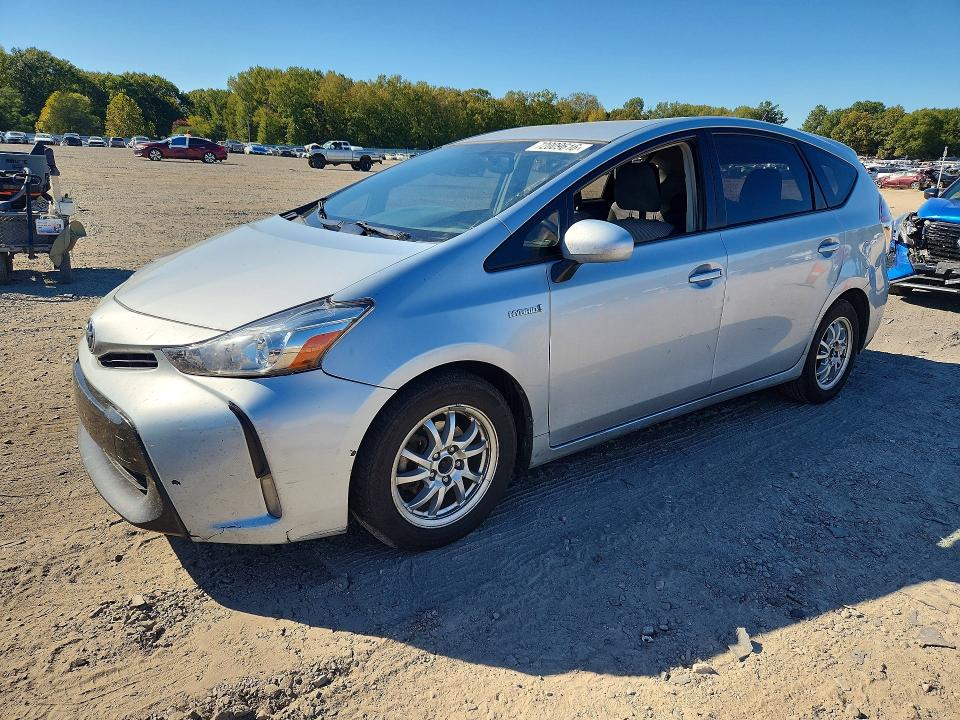 72009616 :رقم المزاد ، JTDZN3EU8FJ025706 vin ، 2015 Toyota Prius V مزاد بيع