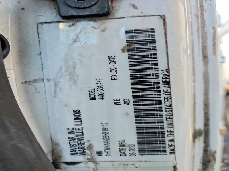 71557236 :رقم المزاد ، 1HTMKAAN2BH319113 vin ، 2011 International 4000 مزاد بيع