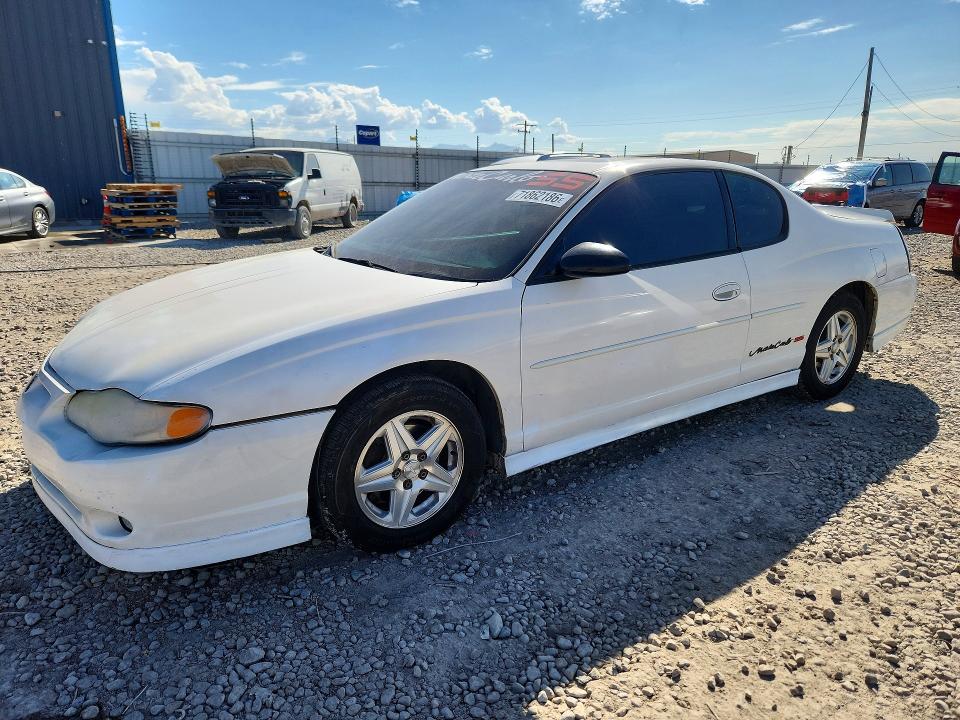 2001 Chevrolet Monte Carlo მანქანა იყიდება აუქციონზე, vin: 2G1WX15K919285481, აუქციონის ნომერი: 71862186