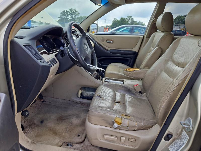 Продаж на аукціоні авто 2002 Toyota Highlander, vin: JTEGF21A420039303, номер лоту: 71735706