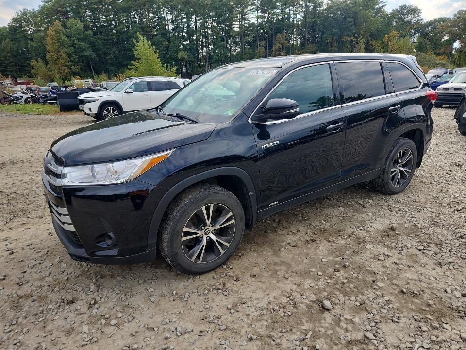 Aukcja sprzedaży 2019 Toyota Highlander Hybrid, vin: 5TDBGRFH5KS059115, numer aukcji: 71614576