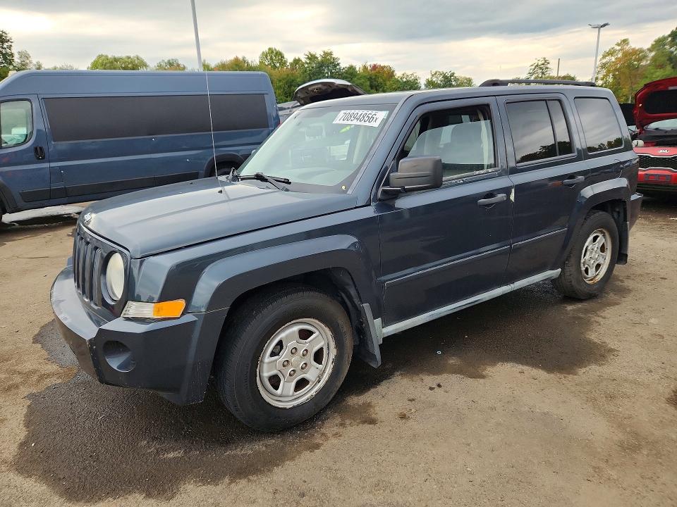 2008 Jeep Patriot მანქანა იყიდება აუქციონზე, vin: 1J8FT28WX8D721848, აუქციონის ნომერი: 70894856