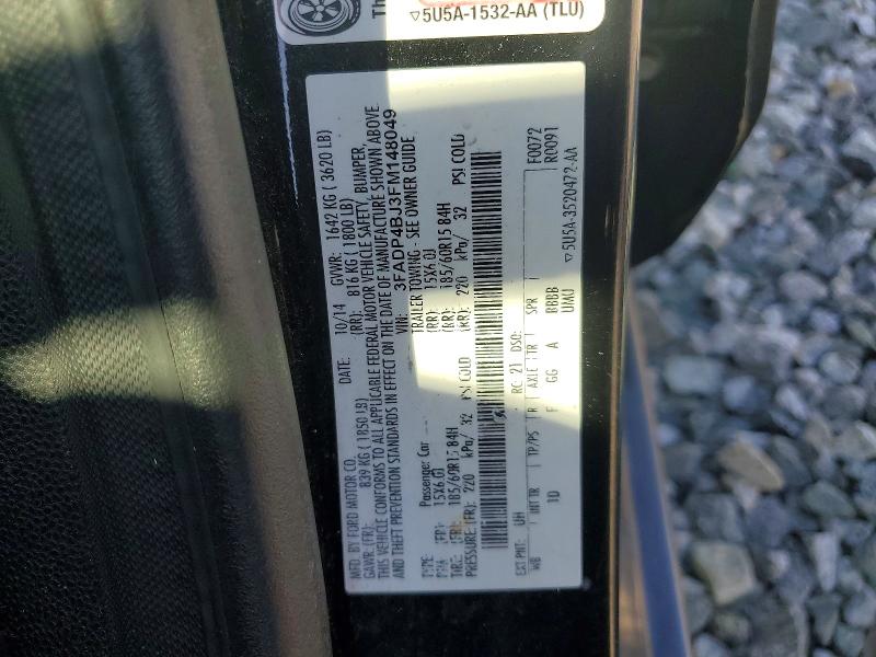 Продажа на аукционе авто 2015 Ford Fiesta, vin: 3FADP4BJ3FM148049, номер лота: 71191526