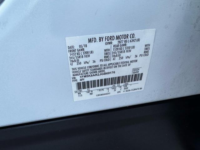 Продаж на аукціоні авто 2018 Ford Explorer, vin: 1FM5K8AR2JGB69176, номер лоту: 74256506