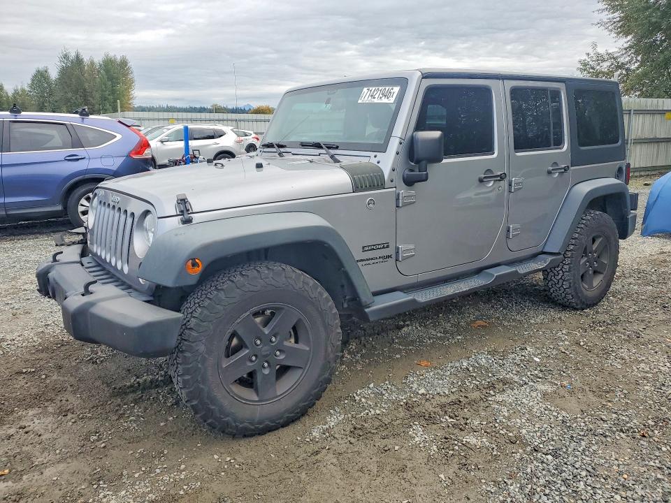 Продаж на аукціоні авто 2018 Jeep Wrangler Unlimited, vin: 1C4HJWDG1JL904871, номер лоту: 71421946