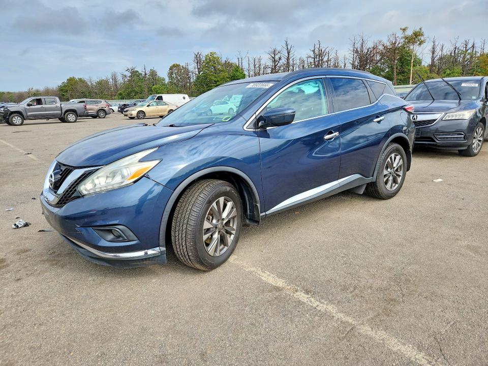 Auction sale of the 2016 Nissan Murano, vin: 5N1AZ2MH8GN116691, lot number: 70922666