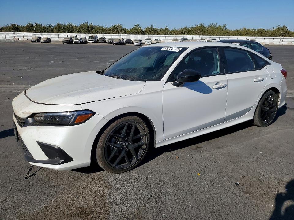 2022 Honda Civic მანქანა იყიდება აუქციონზე, vin: 2HGFE2F51NH563038, აუქციონის ნომერი: 71774396