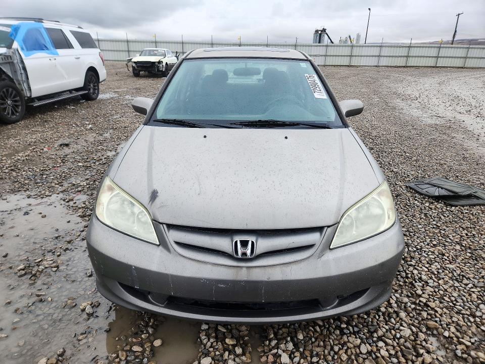Aukcja sprzedaży 2005 Honda Civic, vin: 2HGES25735H526581, numer aukcji: 72990476