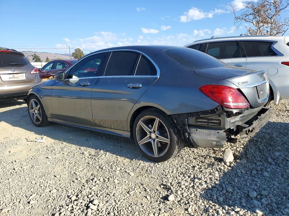 2017 Mercedes-benz C მანქანა იყიდება აუქციონზე, vin: 55SWF4JB3HU202858, აუქციონის ნომერი: 72389236