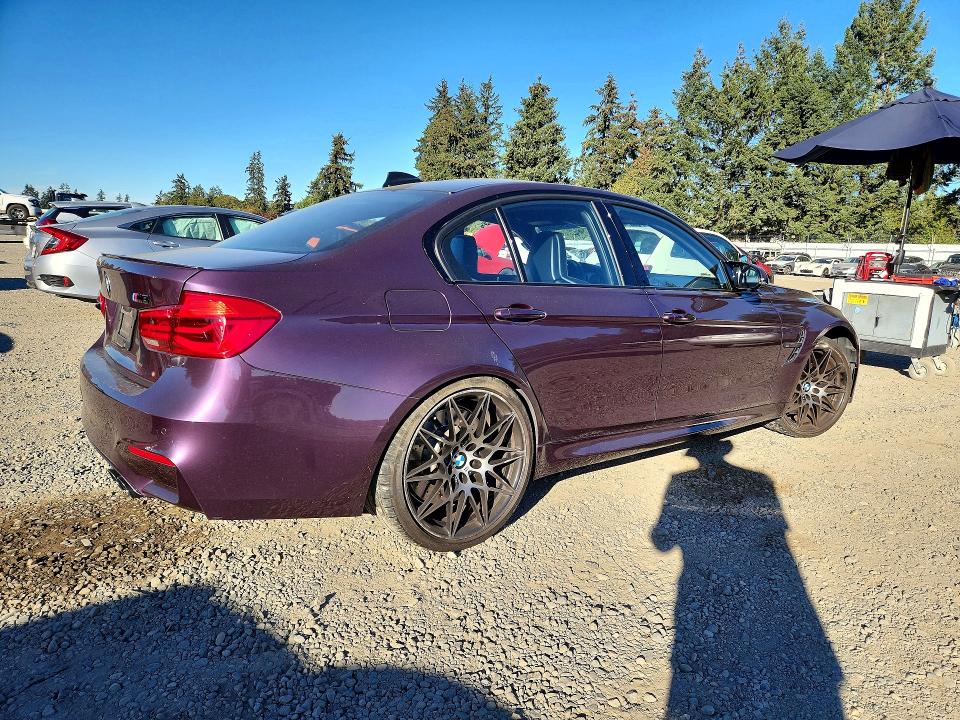 Продаж на аукціоні авто 2018 Bmw M3, vin: WBS8M9C50J5L00492, номер лоту: 72191646