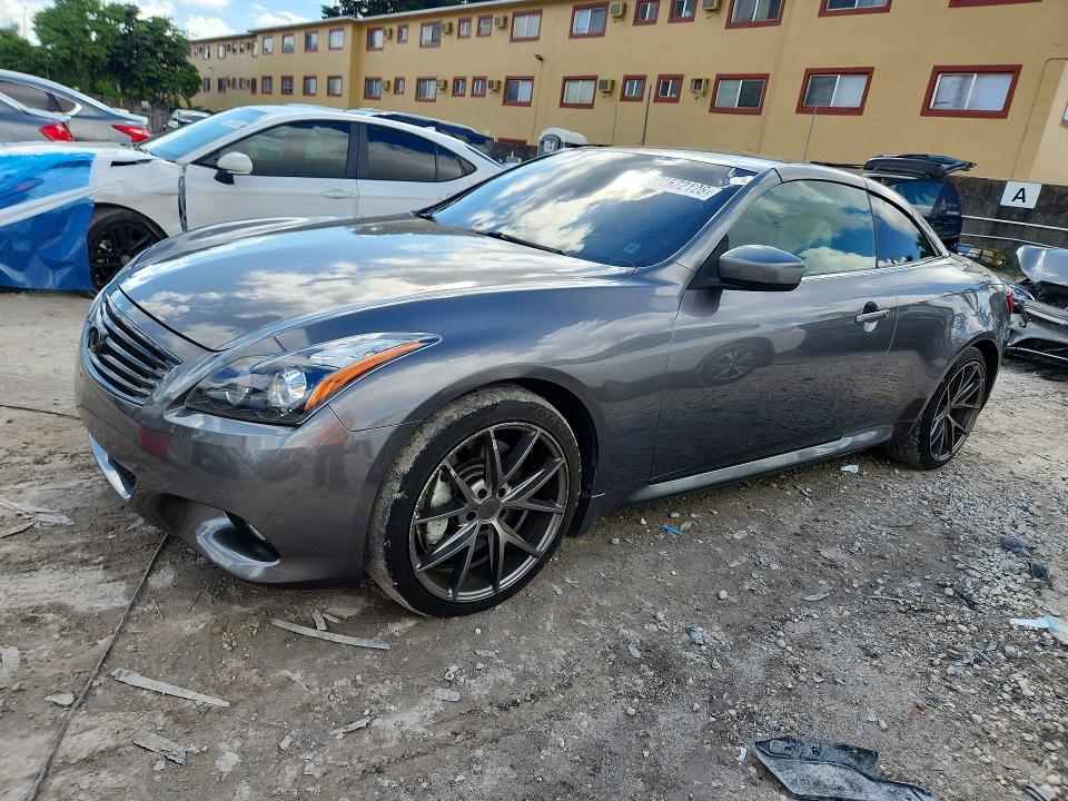 71572126 :رقم المزاد ، JN1CV6FE5CM202322 vin ، 2012 Infiniti G37 Convertible مزاد بيع