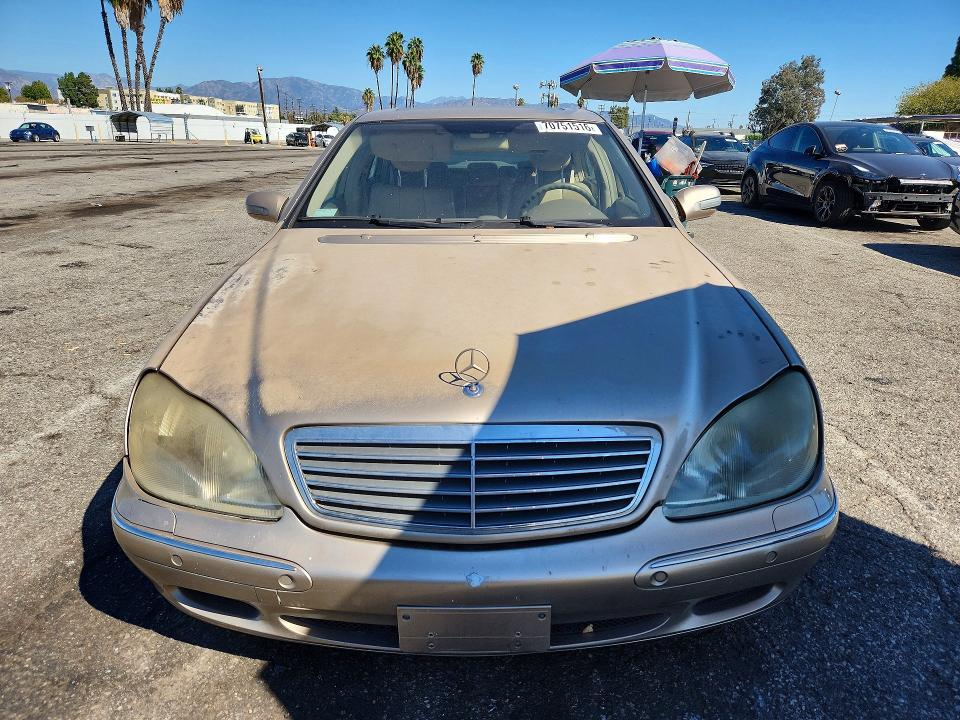 Aukcja sprzedaży 2000 Mercedes-benz S, vin: WDBNG75J4YA134459, numer aukcji: 70751516