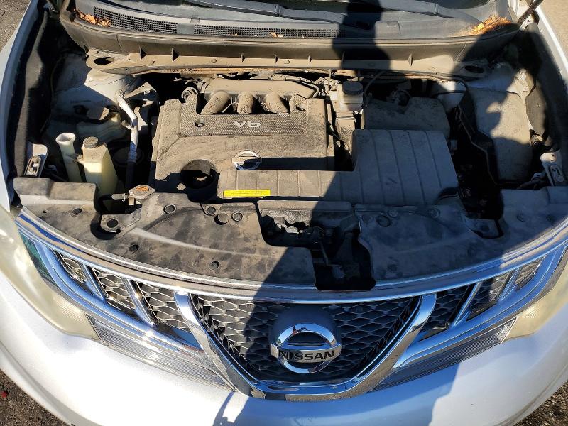 2011 Nissan Murano მანქანა იყიდება აუქციონზე, vin: JN8AZ1MW1BW171116, აუქციონის ნომერი: 72113946