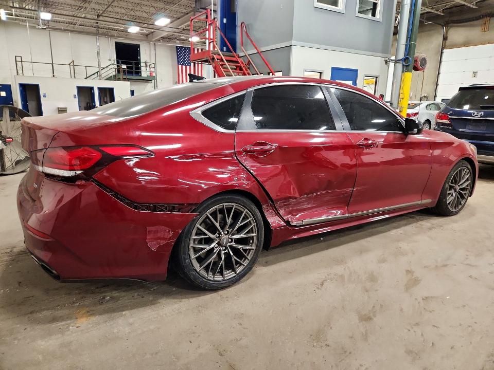 Продаж на аукціоні авто 2018 Genesis G80, vin: KMHGN4JBXJU219027, номер лоту: 72783266