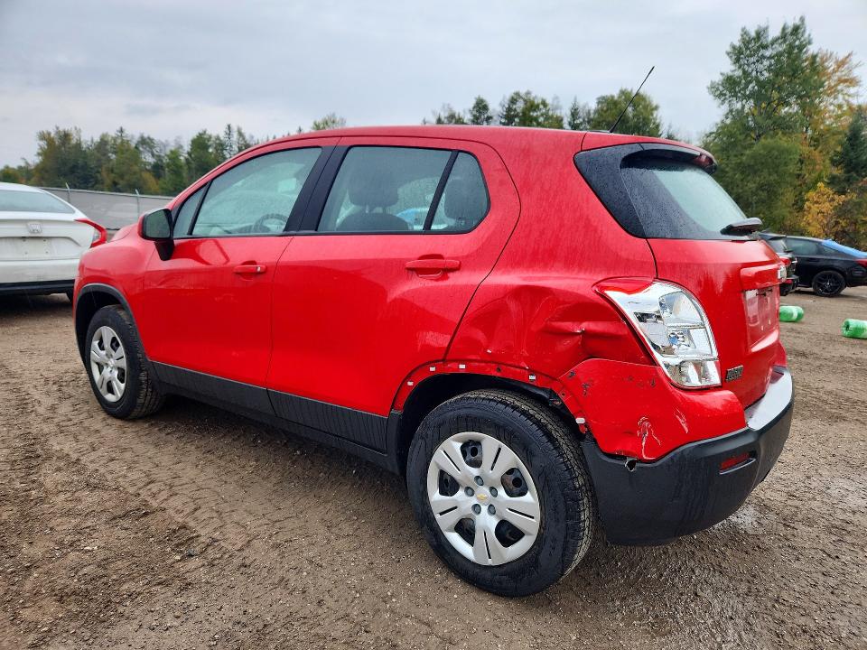 69730986 :رقم المزاد ، 3GNCJKSBXGL274881 vin ، 2016 Chevrolet Trax مزاد بيع