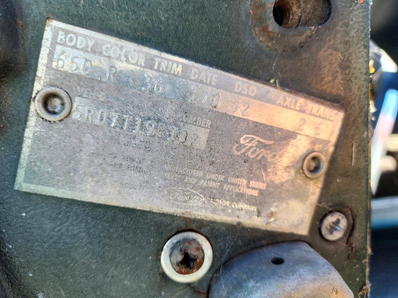 71308516 :رقم المزاد ، 5R07T198102 vin ، 1965 Ford Mustang مزاد بيع