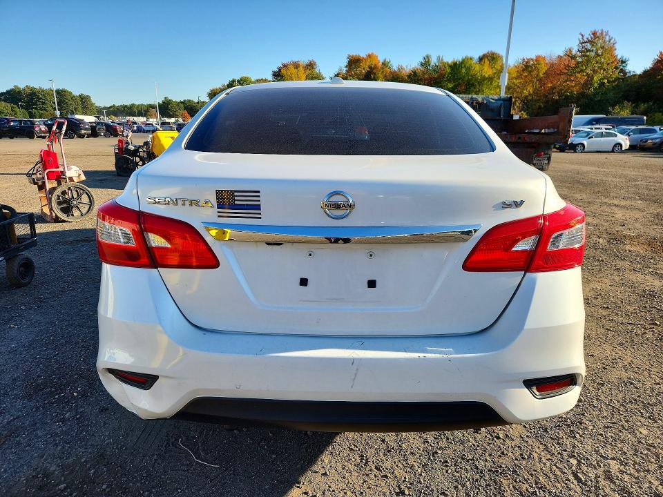 2019 Nissan Sentra მანქანა იყიდება აუქციონზე, vin: 3N1AB7APXKY238100, აუქციონის ნომერი: 72351516