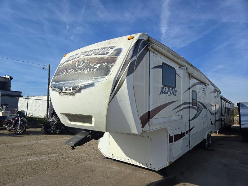 2012 Keystone Alpine 3010 Re მანქანა იყიდება აუქციონზე, vin: 4YDF3492XCE780848, აუქციონის ნომერი: 73690656