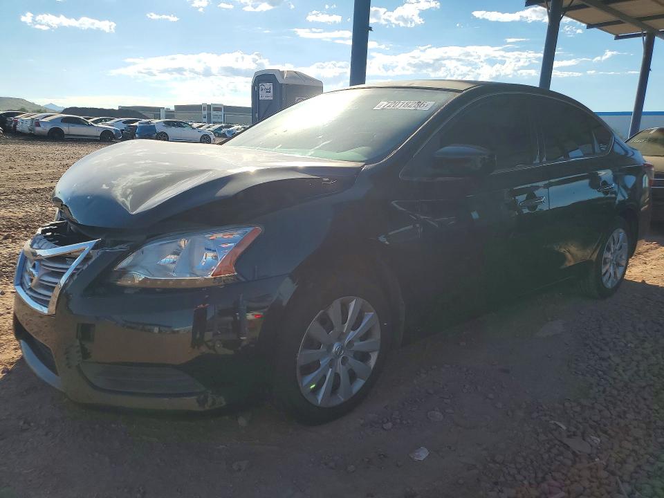 Auction sale of the 2014 Nissan Sentra, vin: 3N1AB7AP8EY202510, lot number: 72018236