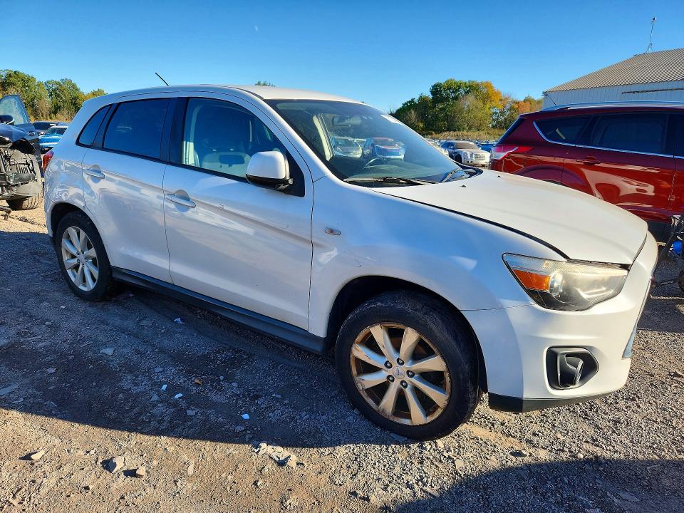 2013 Mitsubishi Outlander Sport მანქანა იყიდება აუქციონზე, vin: 4A4AP3AU9DE016332, აუქციონის ნომერი: 73736016