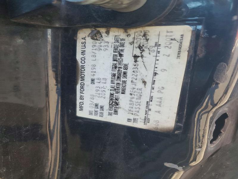 Aukcja sprzedaży 1988 Ford Mustang, vin: 1FABP45E4JF226384, numer aukcji: 72456646