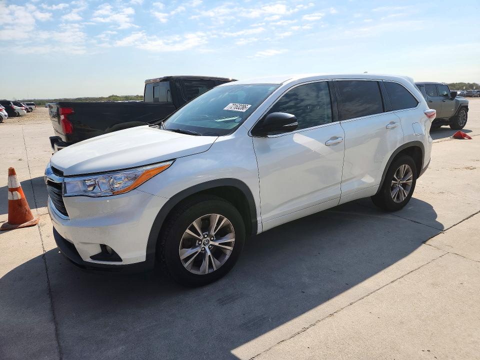 Auction sale of the 2016 Toyota Highlander, vin: 5TDZKRFH5GS179016, lot number: 72163286