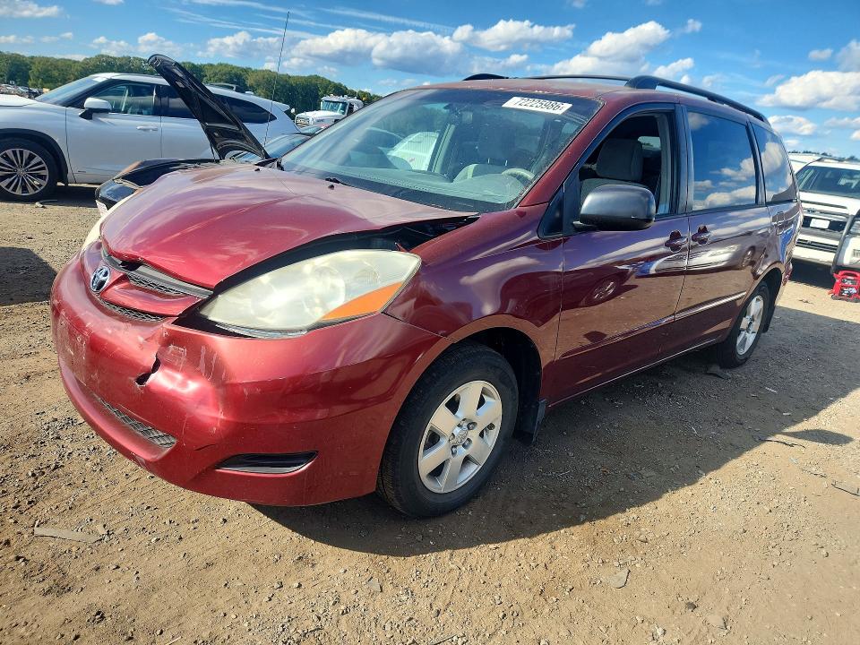 72225986 :رقم المزاد ، 5TDZK23C39S273558 vin ، 2009 Toyota Sienna مزاد بيع