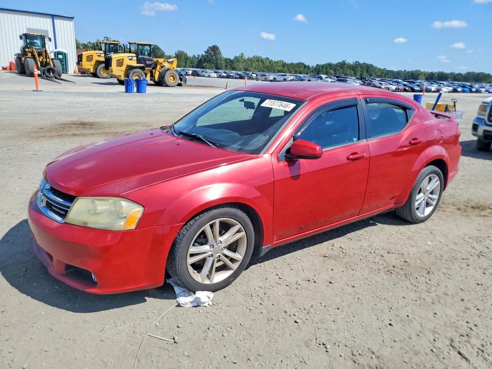 2012 Dodge Avenger მანქანა იყიდება აუქციონზე, vin: 1C3CDZEG6CN142537, აუქციონის ნომერი: 71577646