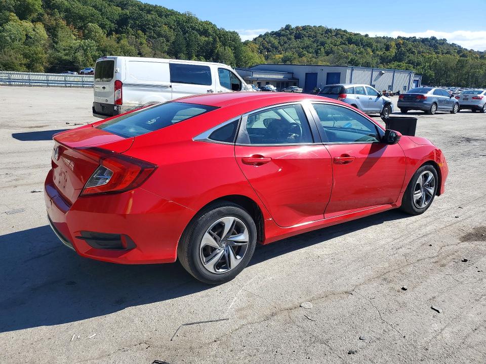 Продаж на аукціоні авто 2019 Honda Civic, vin: 2HGFC2F60KH567611, номер лоту: 72186026