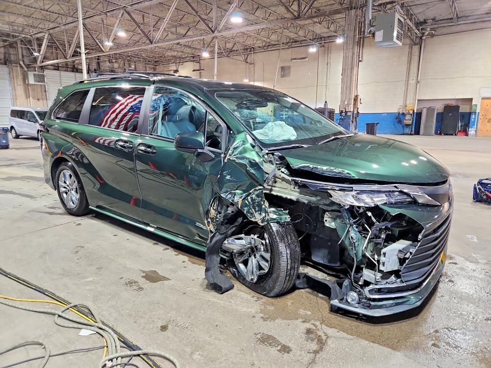 2023 Toyota Sienna მანქანა იყიდება აუქციონზე, vin: 5TDJSKFC7PS081145, აუქციონის ნომერი: 68946766