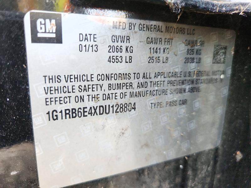 Продаж на аукціоні авто 2013 Chevrolet Volt, vin: 1G1RB6E4XDU128804, номер лоту: 72240886